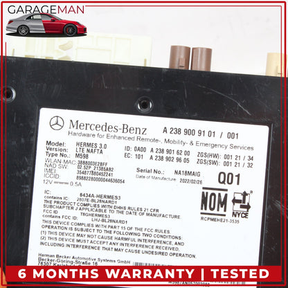 2019-2023 Mercedes W177 A220 CLA250 Telematic Communication Control Module OEM