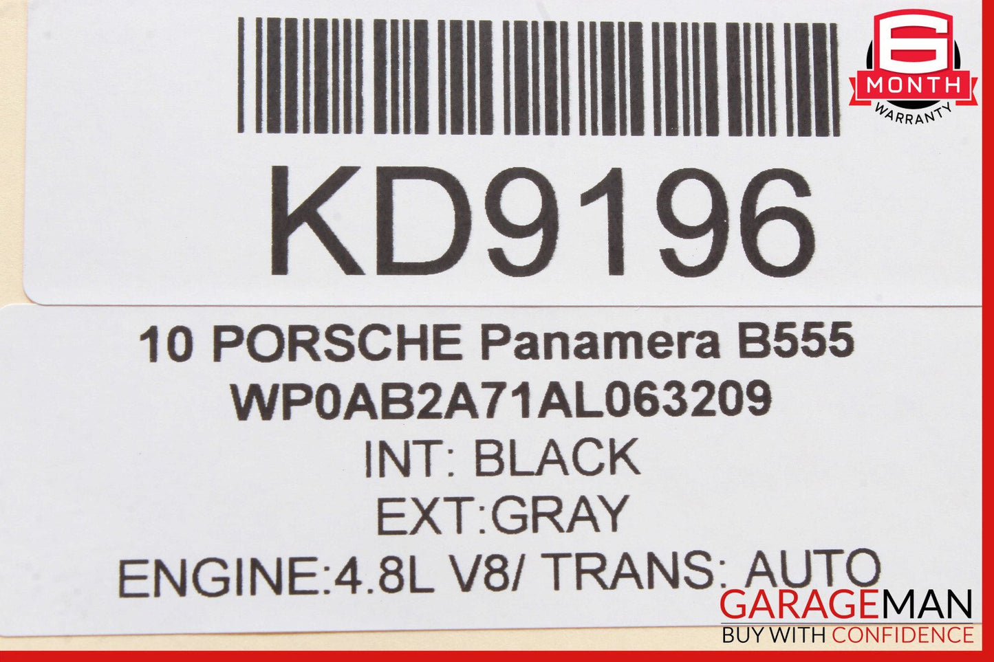 10-15 Porsche Panamera 970 Steering Column Combination Switch OEM