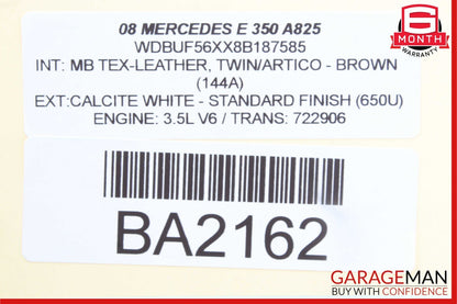 03-11 Mercedes E350 SL500 RWD Front Left Side Lower Wishbone Control Arm OEM