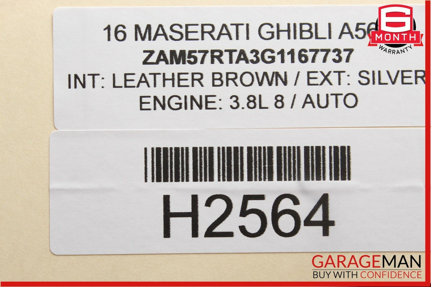 14-17 Maserati Ghibli Automatic Transmission Gear Shift Selector Box Lever