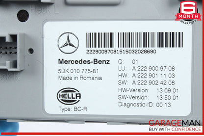 15-18 Mercedes W205 C300 C400 C350e Rear Trunk SAM Control Module Unit OEM