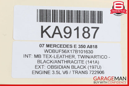 06-09 Mercedes W211 E350 Engine Water Motor Cooling Radiator OEM