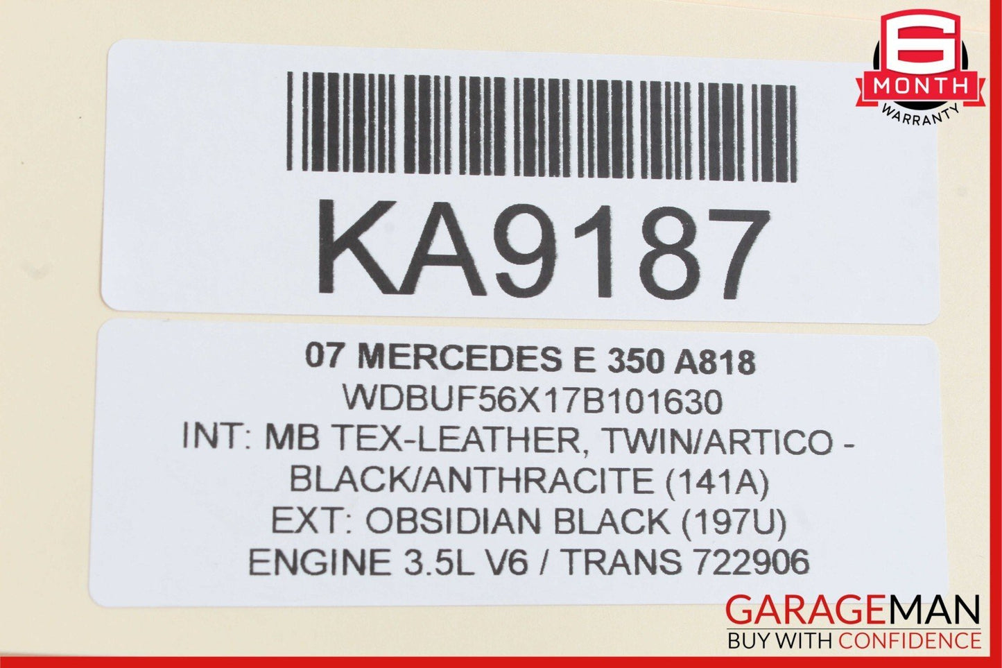 06-09 Mercedes W211 E350 Engine Water Motor Cooling Radiator OEM
