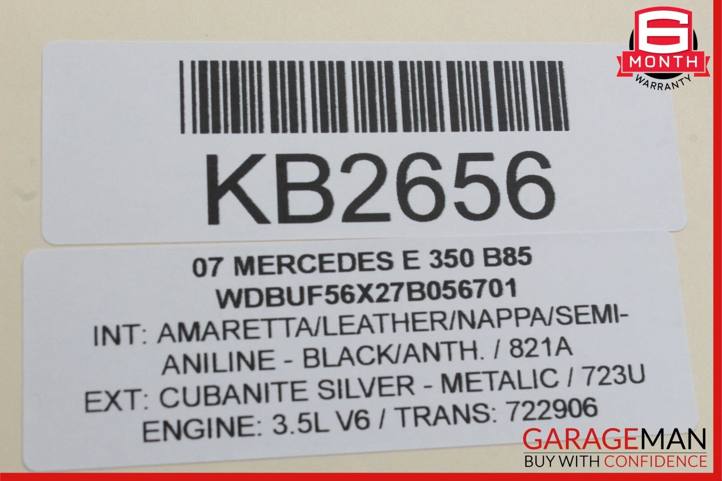 07-09 Mercedes W211 E350 E550 Hazard Light Door Lock Switch Control Panel Wood