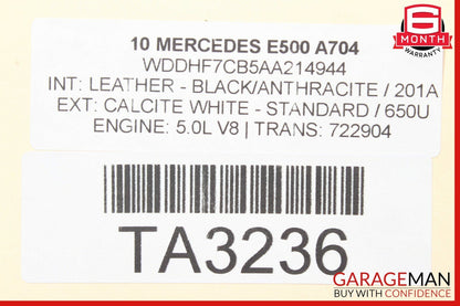 08-17 Mercedes C300 E350 GLK350 A/C Air Conditioning Condenser Shroud Assembly