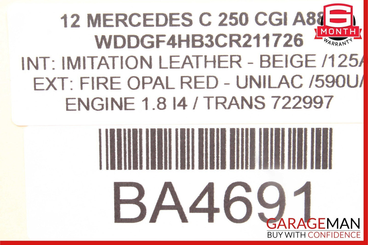 Mercedes W204 C250 C350 C63 AMG Navigation Command Head Unit DVD CD Audio OEM