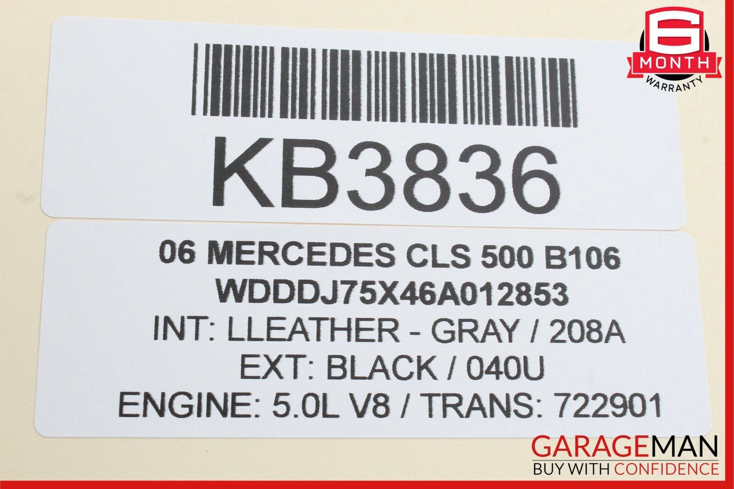 06-11 Mercedes W219 CLS500 CLS55 AMG Door Tweeter Speaker Front Right Black OEM