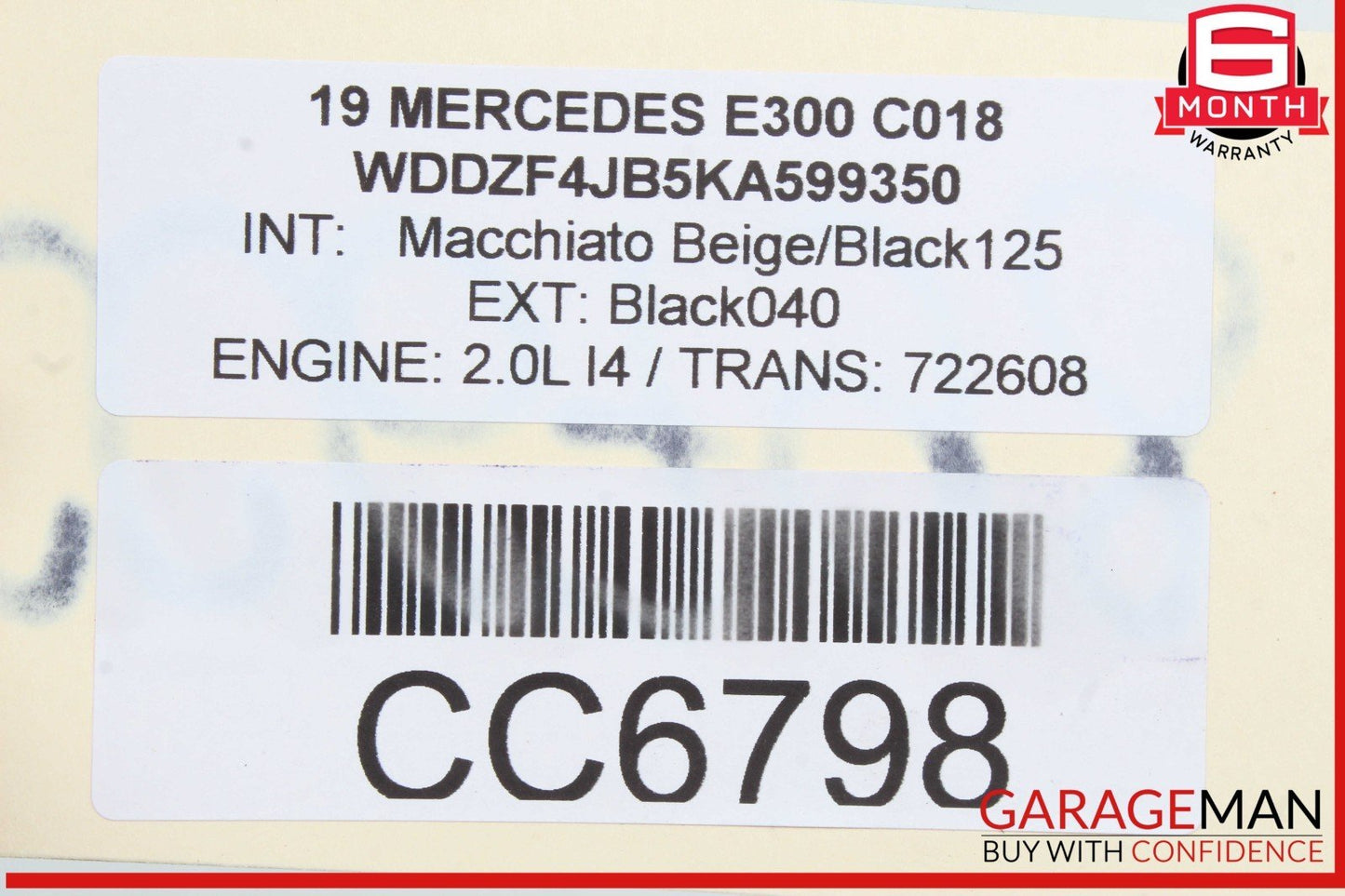 15-20 Mercedes W213 E300 RWD Rear Differential Diff Axle Carrier Assembly OEM