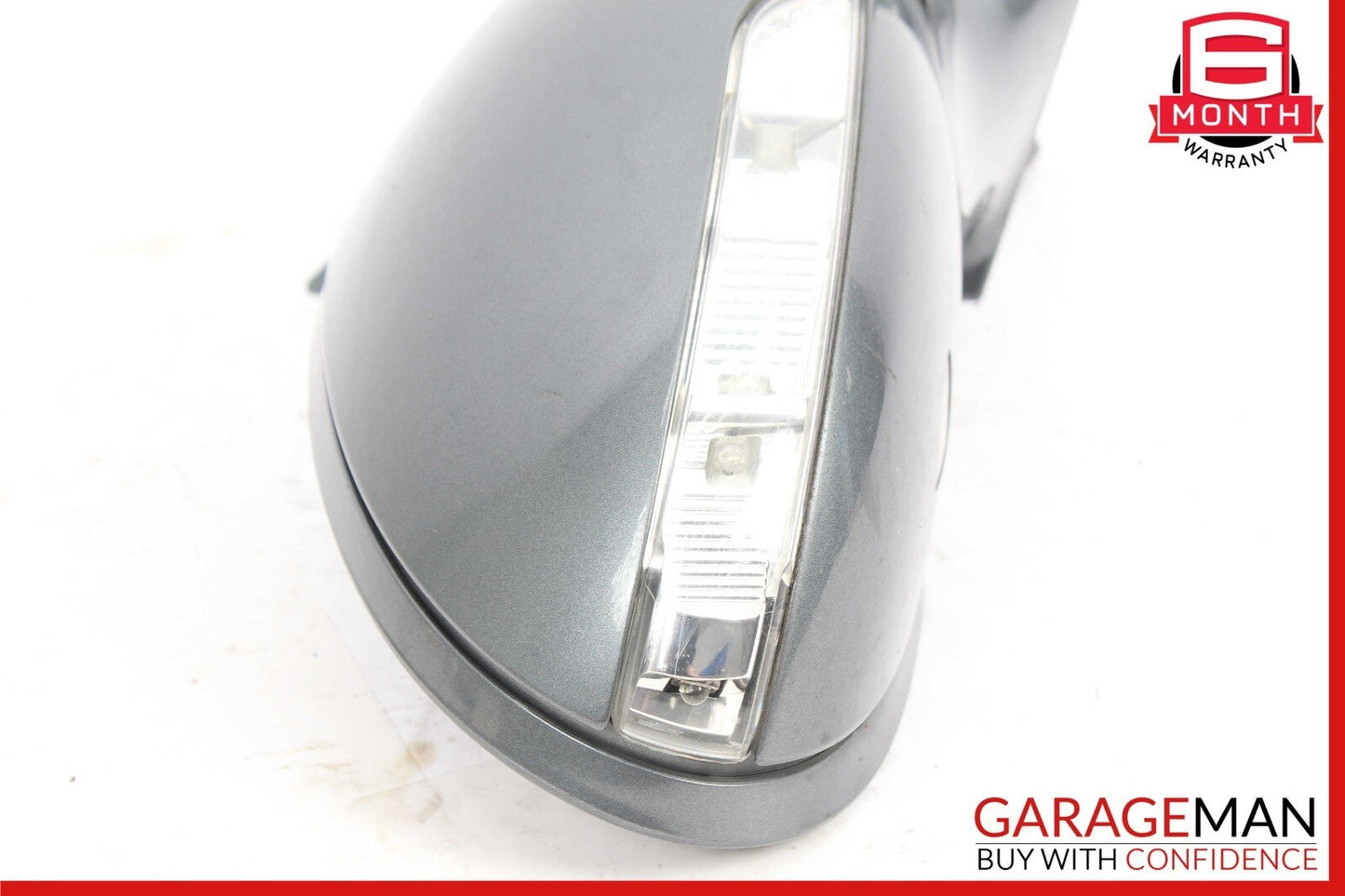 07-09 Mercedes W221 S550 S600 Front Right Side Mirror Door Rear View Flintgray