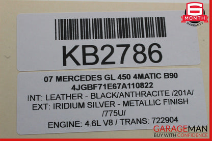 06-13 Mercedes X164 GL450 ML350 Front Left Side Door Window Regulator Motor OEM