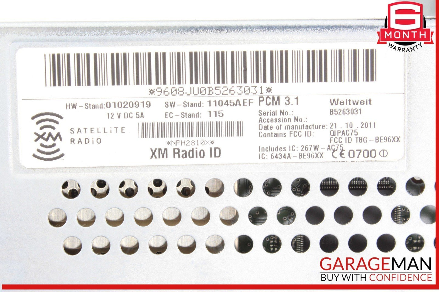 12-16 Porsche Cayenne 958 Command Head Unit Navigation Radio 7P5035884 OEM