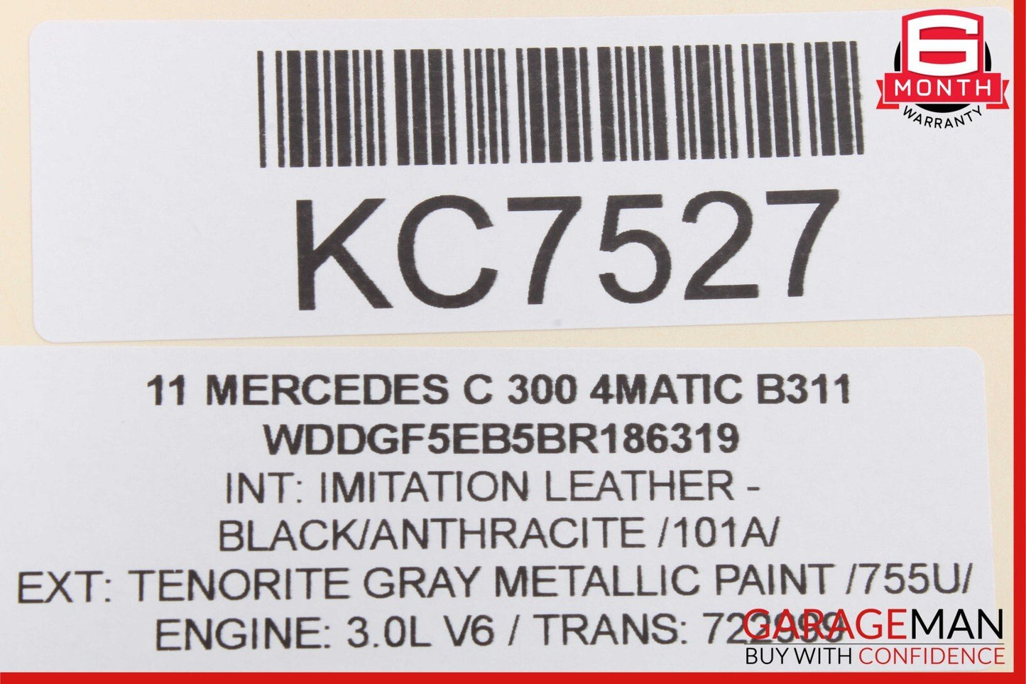 08-14 Mercedes W204 C300 C350 Rear Right and Left Suspension Coil Spring Set OEM