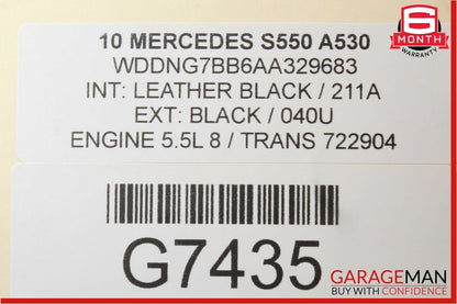 10-13 Mercedes W221 S550 S63 AMG Rear Left or Right Door Controller Module Unit