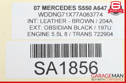 07-14 Mercedes W221 S550 CL550 Front Left Upper Transverse Control Arm OEM