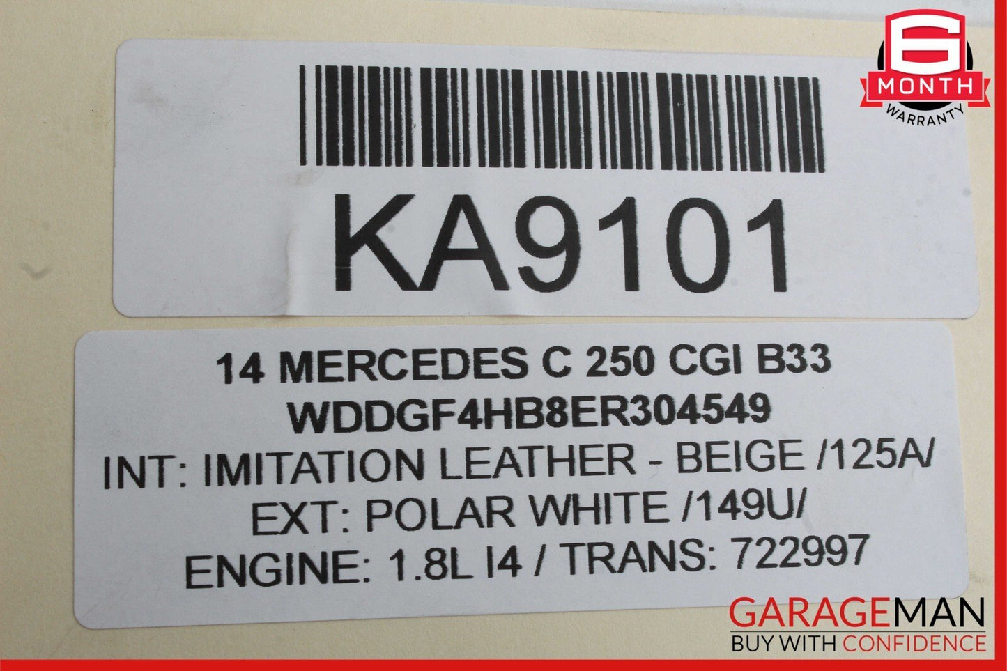 12-14 Mercedes W204 C250 1.8L Fuel Gas Pump Level Sensor Sending Unit Assembly