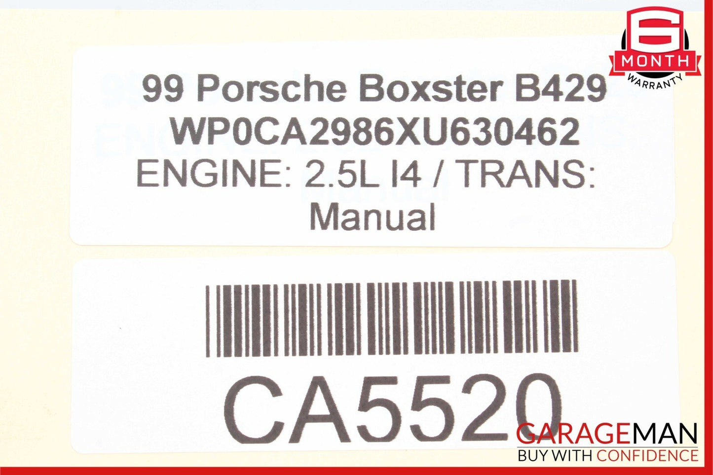 97-04 Porsche Boxster 911 Carrera Front Right / Left Side Suspension Control Arm