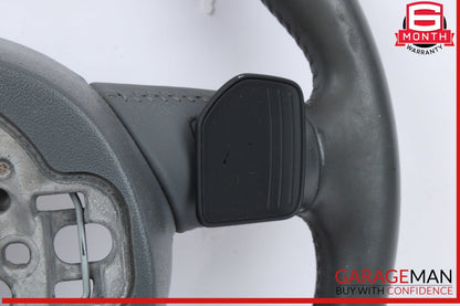 12-18 Audi A6 A7 Front Left Driver Side Steering Wheel w/ Paddle Shifters Black