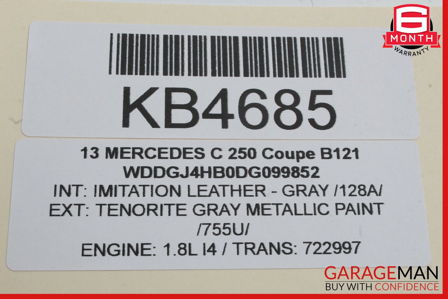 10-15 Mercedes X204 GLK 4MATIC Front Left Side Door Window Regulator Motor OEM