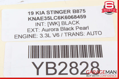 18-21 Kia Stinger Heater Blower Motor Control Module 95400-J5470 OEM