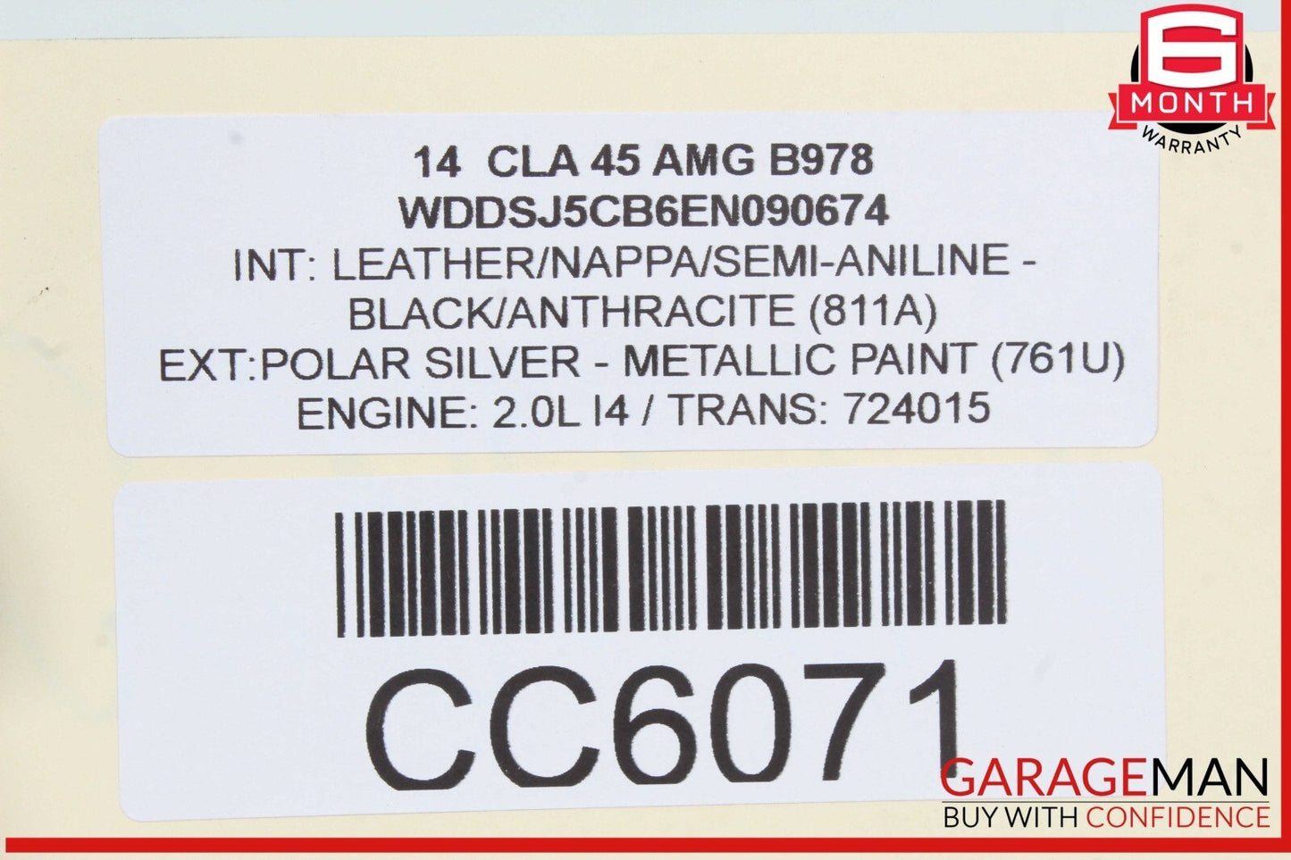 14-19 Mercedes W117 CLA45 AMG Rear Right Wheel Spindle Knuckle Hub Assy OEM