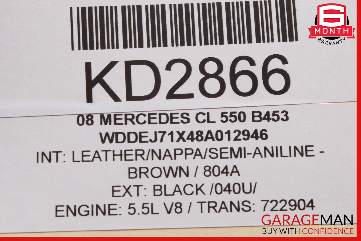 07-14 Mercedes W221 S400 S550 Front Left Side Lower Control Arm 2213331705 OEM