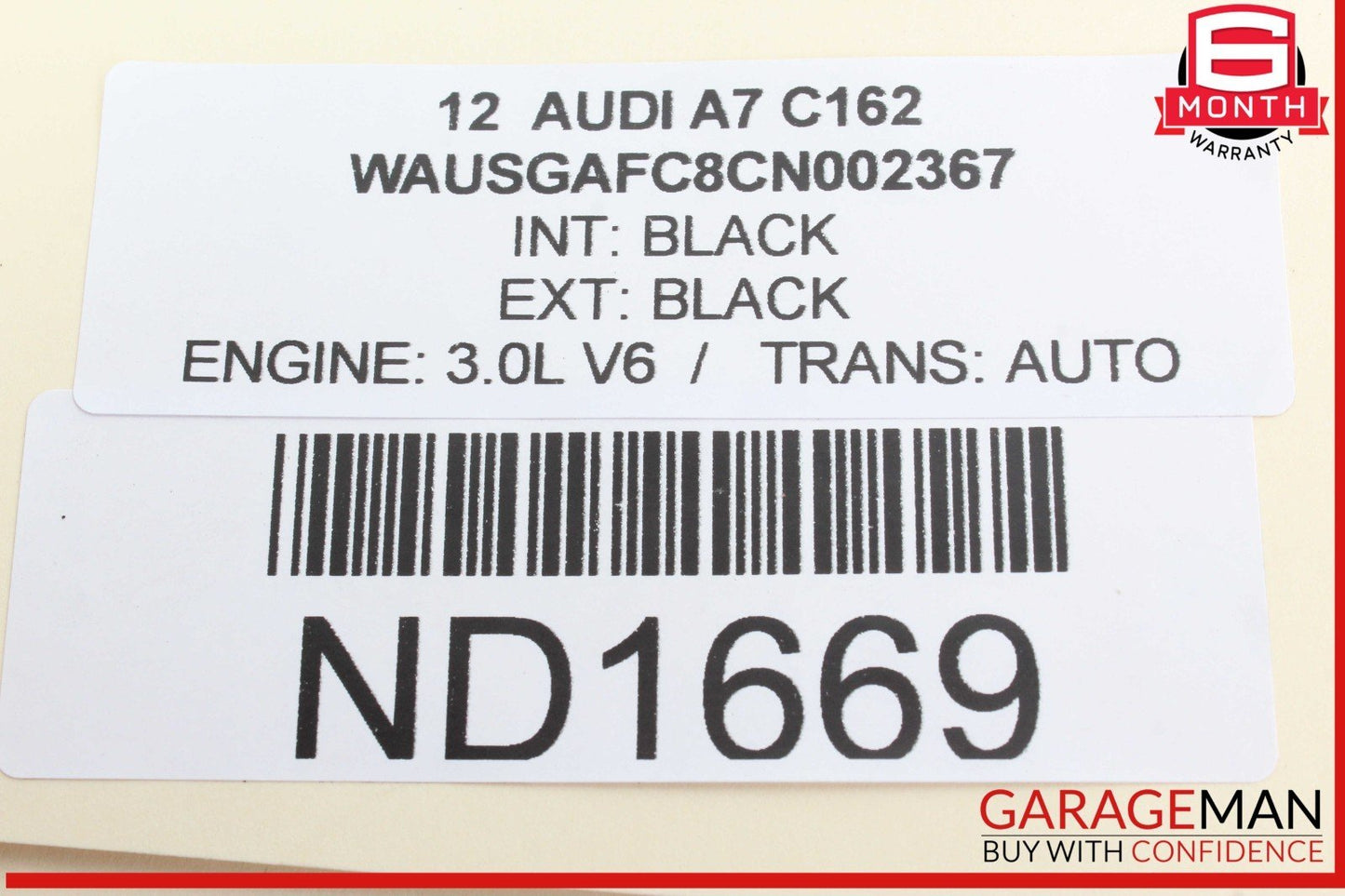 12-15 Audi A7 Quattro Secondary Air Injection Pump 079959253 OEM