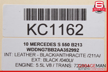 07-13 Mercedes W221 S550 S63 AMG Rear Right Window Regulator Motor OEM
