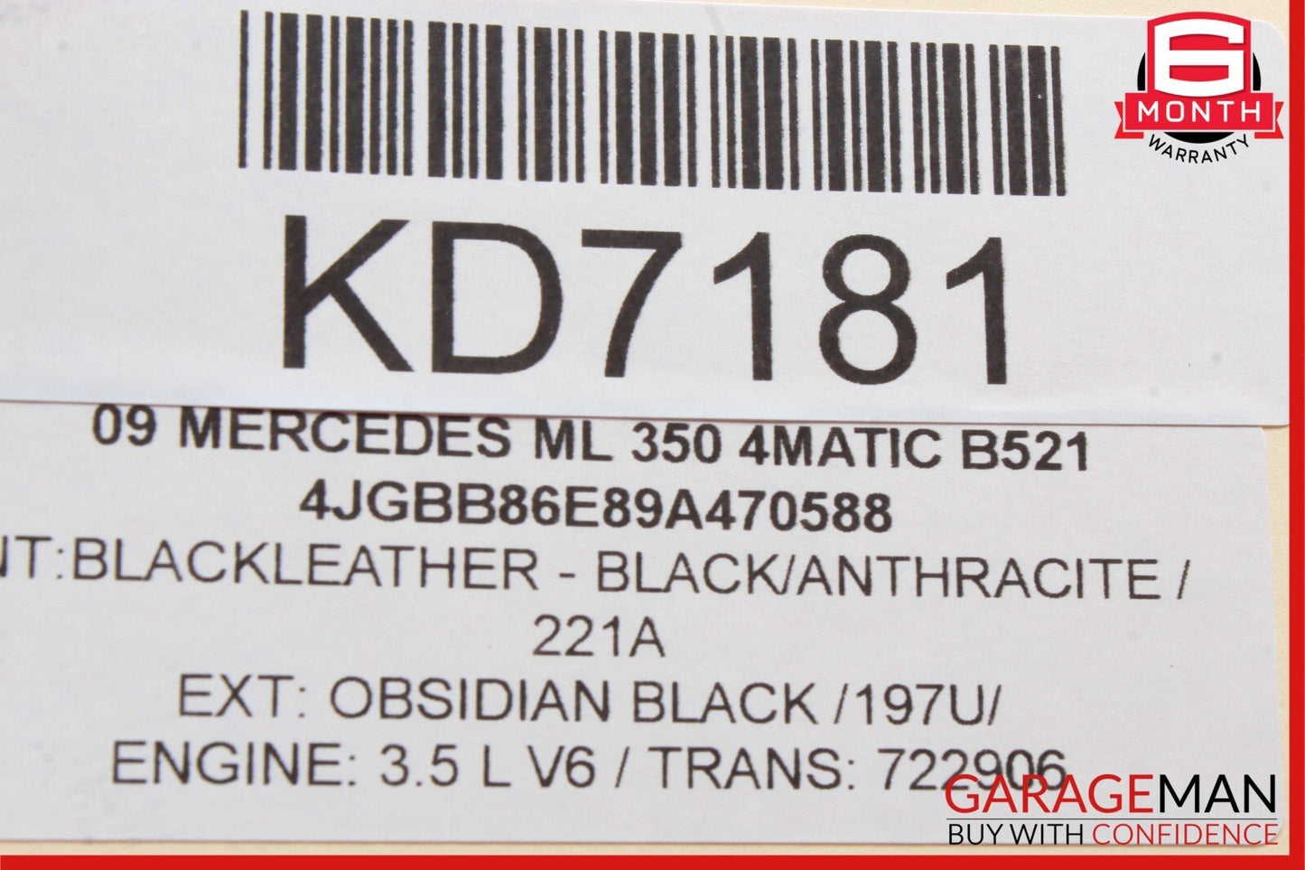 06-12 Mercedes X164 GL550 GL450 Dash Hazard Heated Seats ESP Control Panel