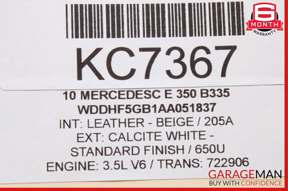 10-13 Mercedes W212 E350 E500 Dashboard Dash AC A/C Air Vent CenterÂ Trim Wood