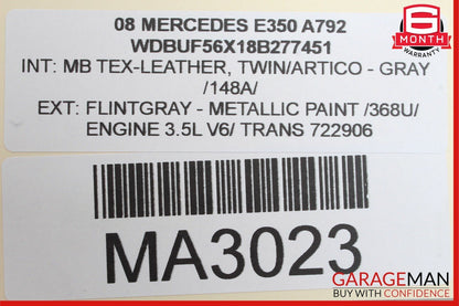 03-09 Mercedes W211 E350 E500 E550 Front Right Passenger Door Control Module OEM
