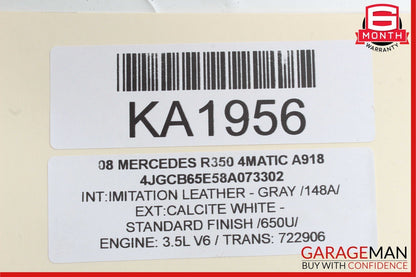 06-12 Mercedes W251 R350 Front Right Passenger Side Upper Control Arm OEM