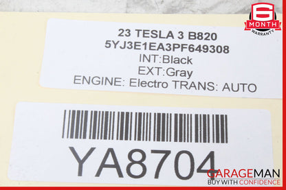 17-23 Tesla Model 3 Front Right Upper Shock Strut Mount Bracket OEM