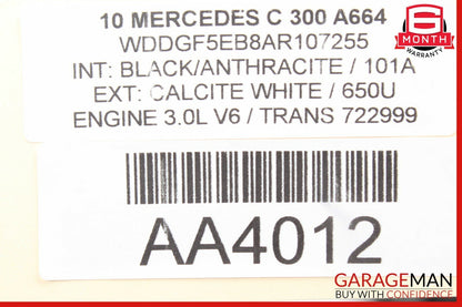 08-14 Mercedes W204 C250 C300 Rear Left Driver Side Door Control Module OEM