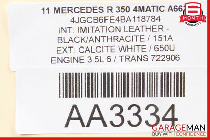 10-13 Mercedes R350 W251 ML350 Communication Interface Ipod Control Module Unit