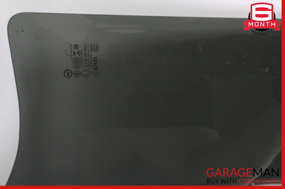 08-14 BMW X6 Rear Right Door Window Glass OEM