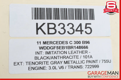 08-14 Mercedes W204 C300 C350 Front Left Side Door Lock Latch Actuator OEM