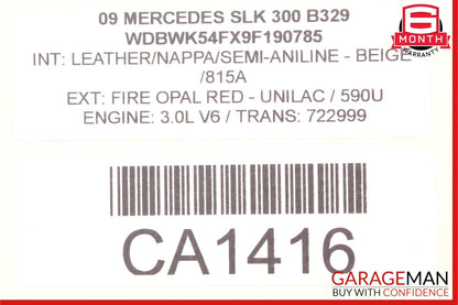 05-11 Mercedes R171 SLK300 SLK55 Front Left Driver Side Lower Control Arm OEM