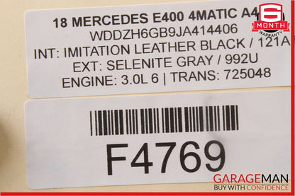 16-18 Mercedes W213 E400 Speedometer Odometer Instrument Cluster Gauge OEM 10k