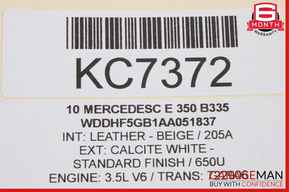 08-14 Mercedes W212 E350 C300 Front Right Side Door Lock Latch Actuator OEM