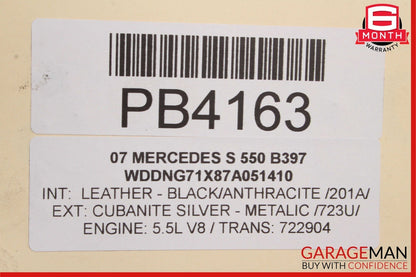 07-14 Mercedes W221 S550 CL550 Lower Radiator Support Core Frame OEM