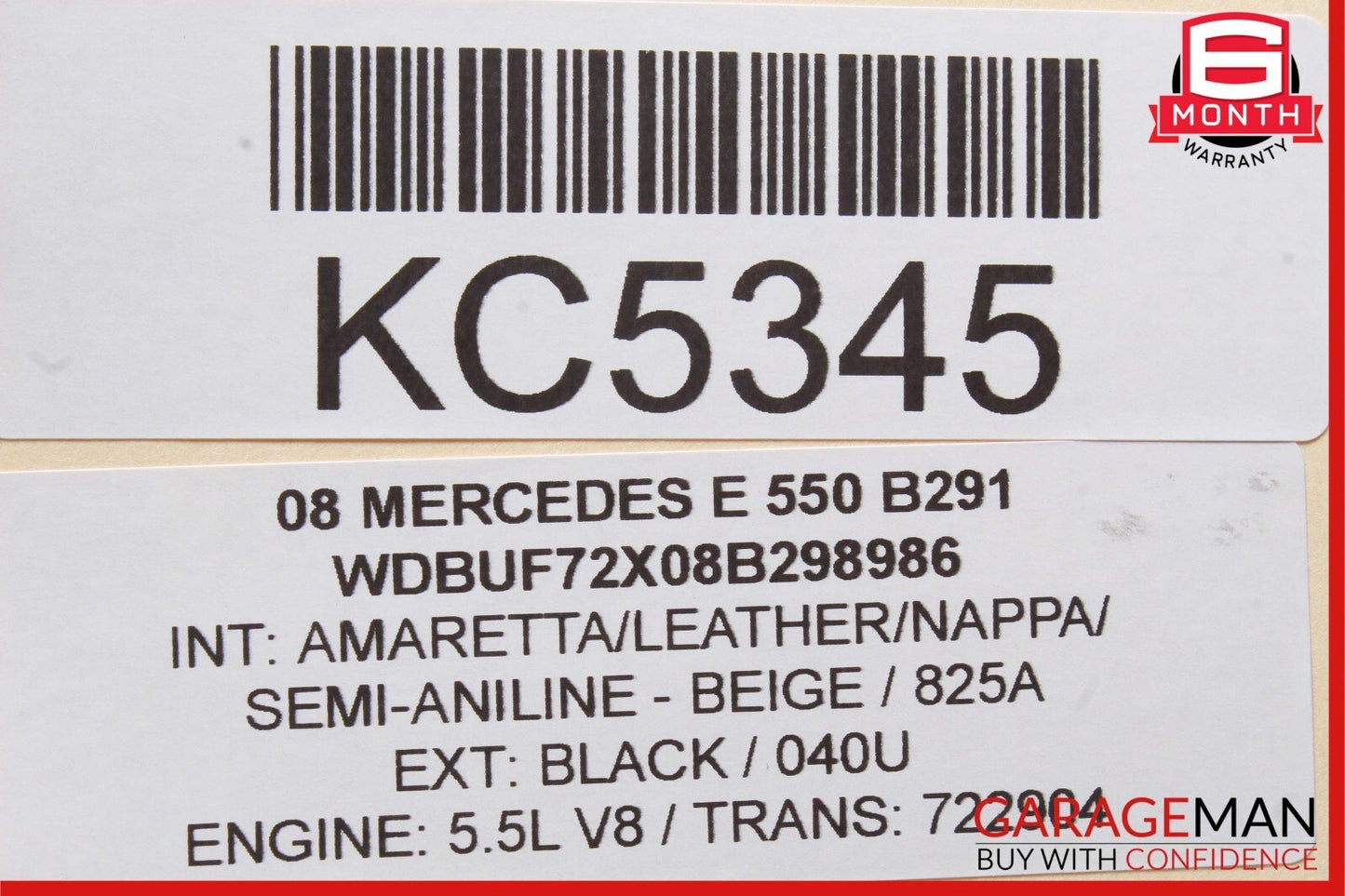 03-09 Mercedes W211 E550 ML320 CL550 Sirius Satellite Radio Receiver OEM