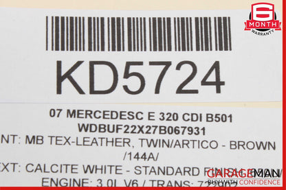 03-09 Mercedes W211 E320 E350 E550 Rear Left Side Door Lock Latch Actuator OEM