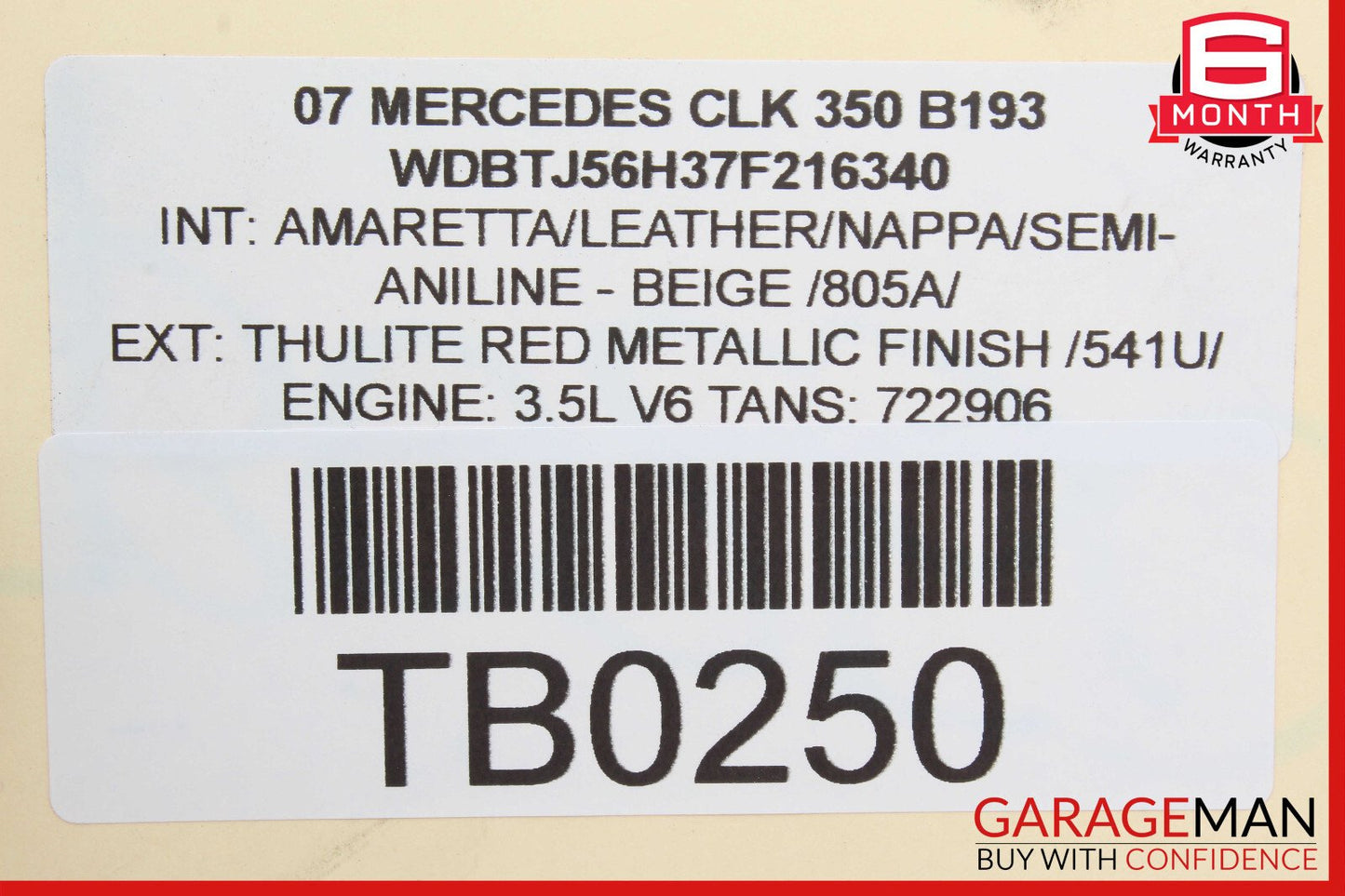 03-09 Mercedes W209 CLK350 CLK500 Front Left Side Suspension Lower Control Arm