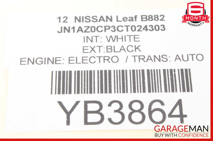 11-12 Nissan Leaf Charging Port Quick Charge Cable OEM