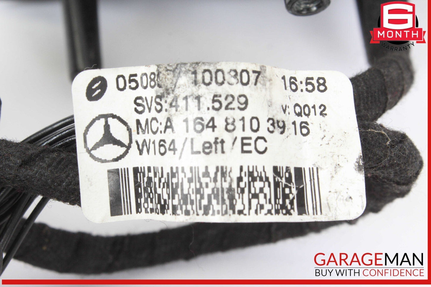 07-08 Mercedes X164 GL450 Front Left Driver Side Door Rear View Mirror Silver