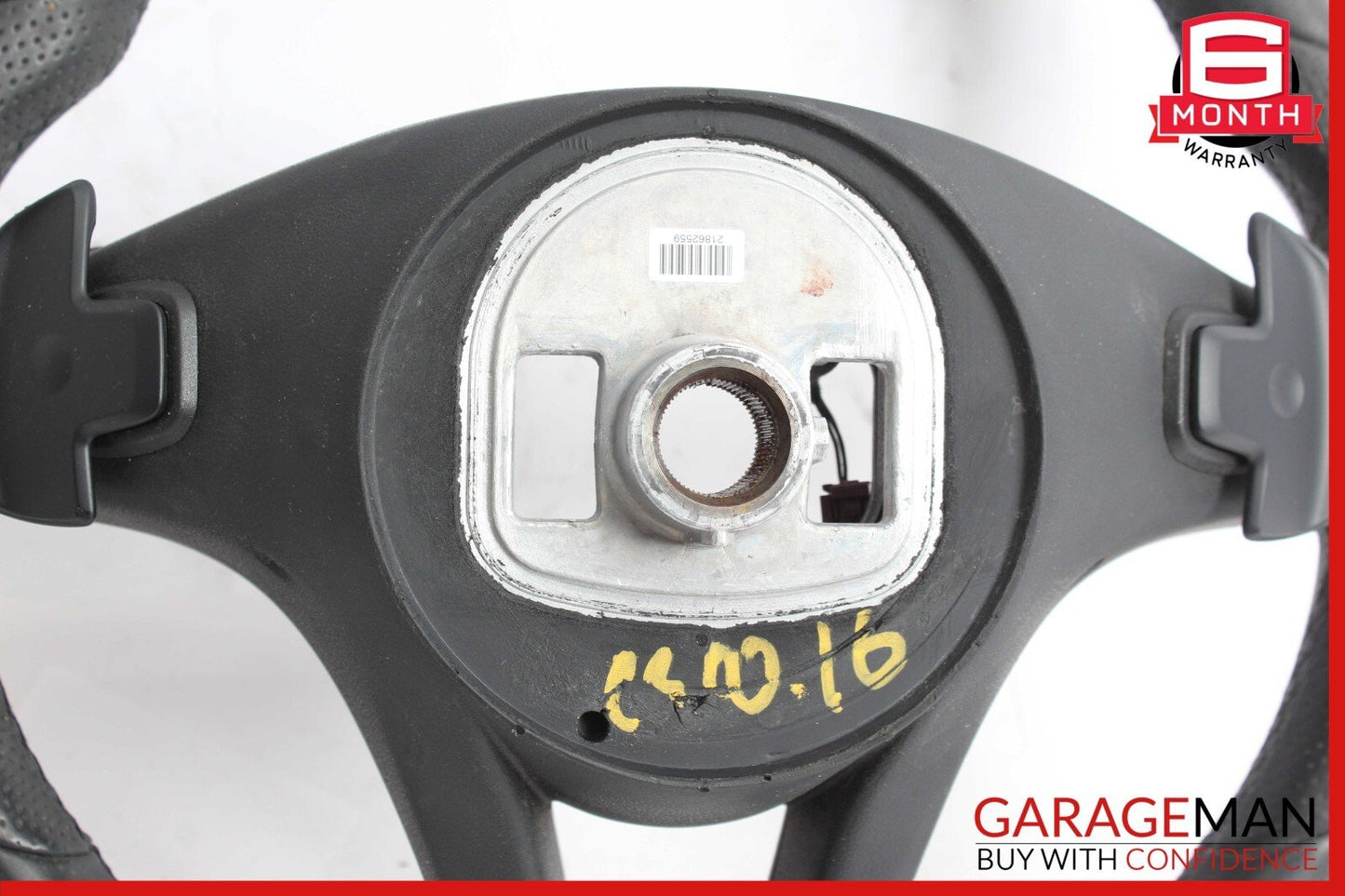 15-18 Mercedes W205 C300 C350e GLC300 Steering Wheel w/ Paddle Shifters Grey