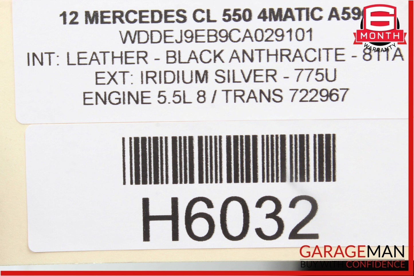 10-13 Mercedes W216 CL550 S63 AMG Rear Parking Parktronic Control Module OEM