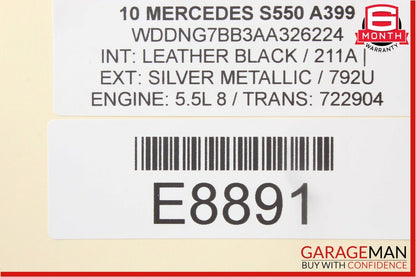 07-13 Mercedes CL600 S550 Dash Suspension ESP Cluster Control Switch Module OEM