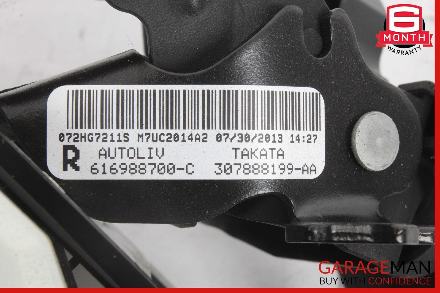 10-16 Mercedes W207 E350 Front Right Side Seat Belt Seatbelt Retractor OEM