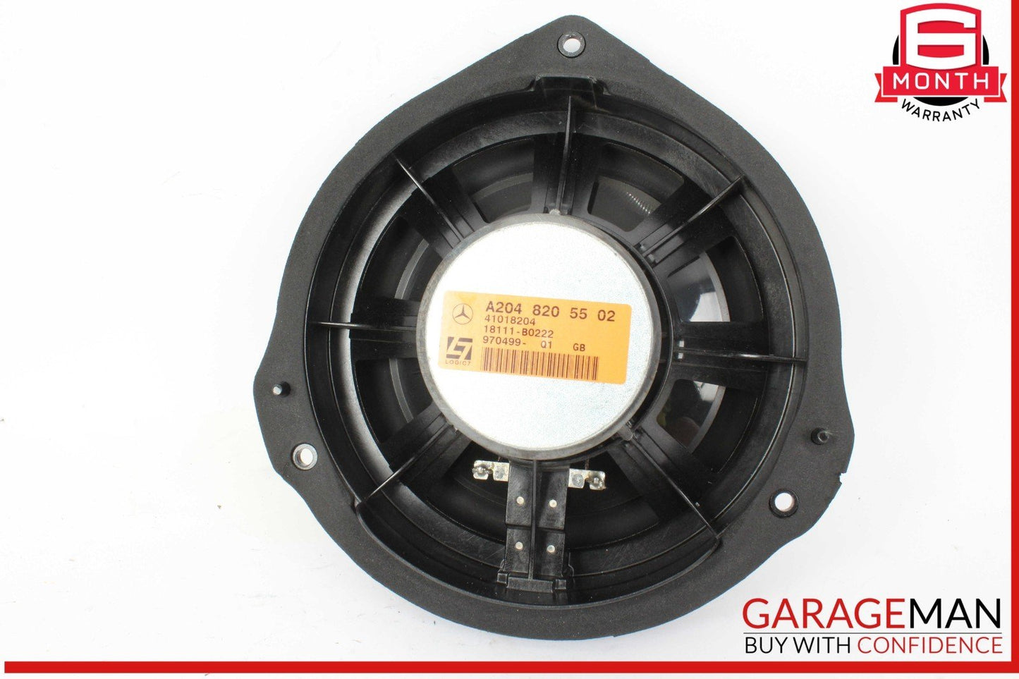 08-18 Mercedes W204 C250 Front Left and Right Side Door Audio Speaker Set OEM